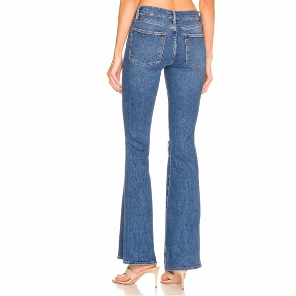 FRAME Le High Flare Jeans distressed size 29 - Picture 3 of 12